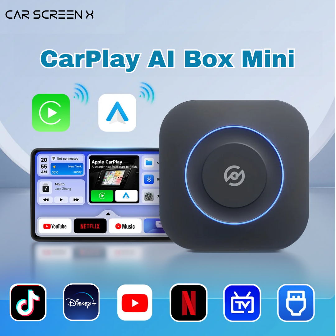 Wireless CarPlay＆Android Auto Adapter with Mirroring – Aoocci