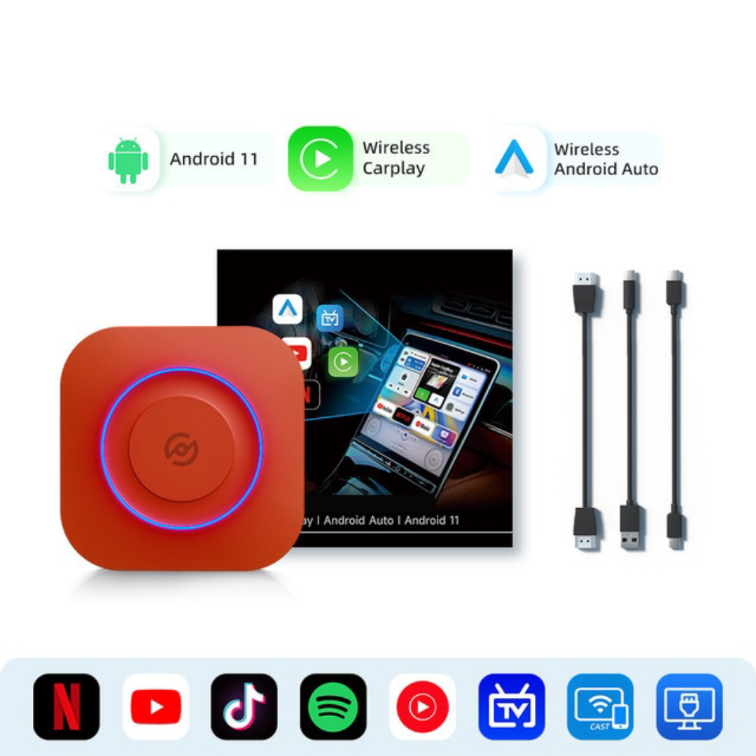 Android Auto Wired Adapter Carplay Dongle Box Support Car Screen Wired  /Mirroring/USB Connect/Upgrade Mobile Phone Interconnection Projection  Screen