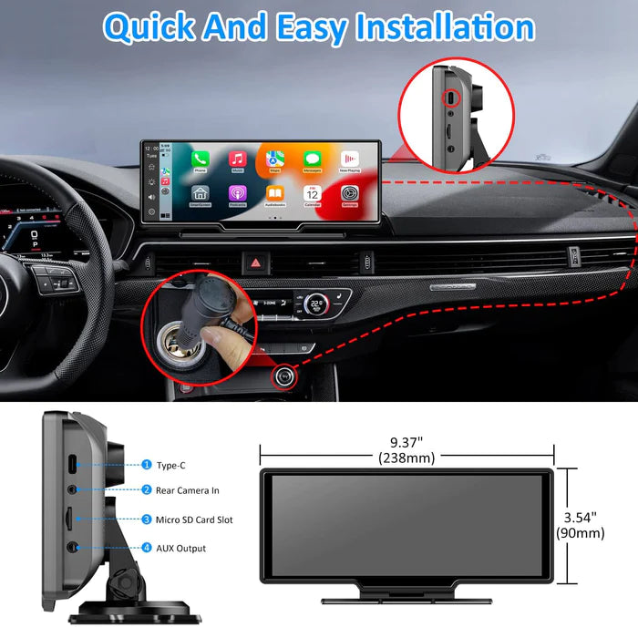 Car Screen X Pro™ 4K 10.26 Inch